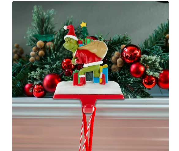 The Grinch Who Stole Christmas Metal Christmas Stocking Holder, Weighted, Green - Amado Deals - wholesale and distributors with free shipping in United States The Grinch Who Stole Christmas Metal Christmas Stocking Holder, Weighted, Green - Amado Deals - wholesale and distributors with free shipping in United States